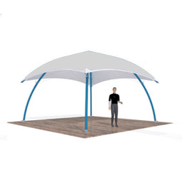 Grote witte lounger 5x5